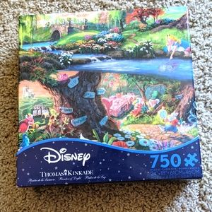Thomas Kinkade Alice in Wonderland Puzzle